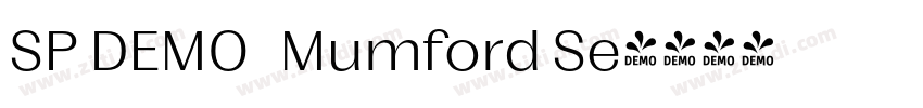 SP DEMO   Mumford Se字体转换